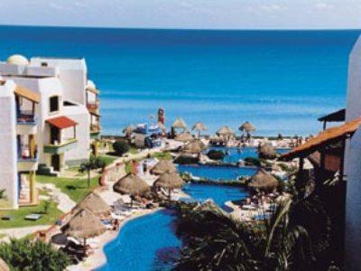 Hôtel El Pueblito Beach à Cancún Extérieur photo