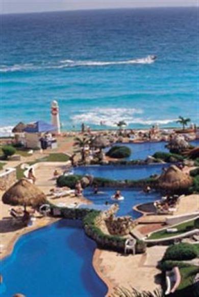 Hôtel El Pueblito Beach à Cancún Extérieur photo